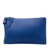 Pre-owned Leather clutches