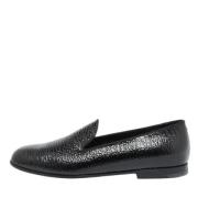 Pre-owned Leather flats