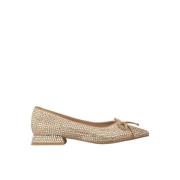 Glitter Bue Ballerina Flats