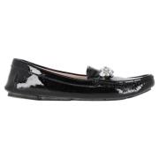 Pre-owned Leather flats