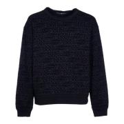 Sorte Sweaters med Pinafore Metal