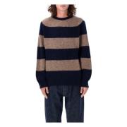 Navy Stripe Strikkegenser Aw24