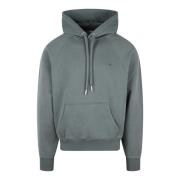 Hjerte Hoodie Fw24 Boxy Fit Broderi