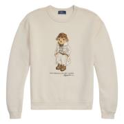 Koselig Bjørn Fleece Crewneck Genser