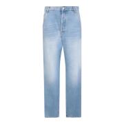 Lys Blå Low Rise Jeans