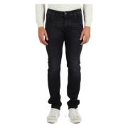 Slim Fit Fem-Lomme Jeans