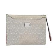 Pre-owned Canvas clutches