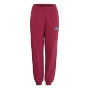 Avslappet Bordeaux Sweatpants