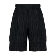 Plisserte shorts fra Homme Plisse