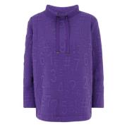 Casual Jacquard Sweatshirt