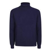 Behagelig Strikket Turtle Neck Sweater