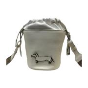 Mini Bucket Bag Blaine Mania Hvit Skinn