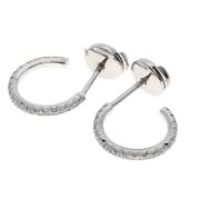 Pre-owned White Gold earrings