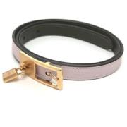 Pre-owned Leather belts