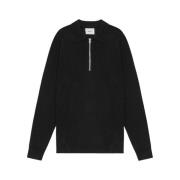 Myk Ull Zip Polo Sweater