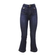 Stilige Cropped Jeans for Kvinner