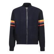 Blå Ull Cardigan Aw24