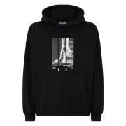 Svart Oversize Hoodie