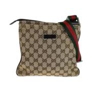 Pre-owned Canvas gucci-bags