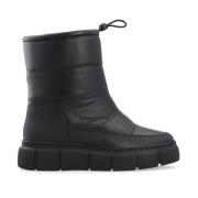 Svart Snow Boot Nappa