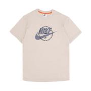 Casual Crew Neck Tee Rattan/Orange