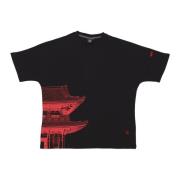 Tokyo Kimono Tee Magenta Herre T-skjorte