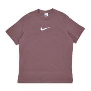 Sports T-skjorte Plum Eclipse/Hvit