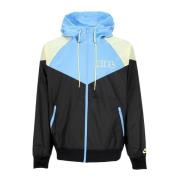 Windrunner Windbreaker Jakke Svart/Blå/Sitron