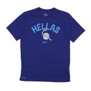 2024 Hellas Basketball Tee Dyp Blå