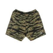 Camo Avslappede Shorts Tiger Print Lettvekts