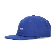 Modig Twill Flat Brim Lue Blå