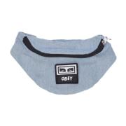 Denim Hip Bag med Topplomme