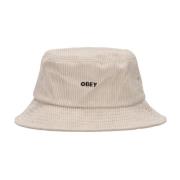 Dristig Cord Bucket Hat Ubleket