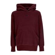 Plush Hoodie Burgundy Crush | Black