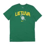 2024 Basketball Tee Litauen Grønn