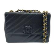 Pre-owned Leather chanel-bags