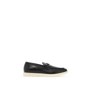 Gancini Casual Loafers med skinnkonstruksjon