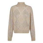 Nude & Neutrals Paljetter Sweater Aw24