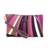 Rosa & Lilla Clutch Veske