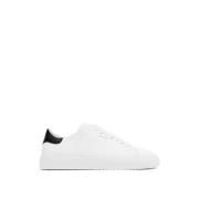 Hvite Skinn Avslappet Trenere Sneakers