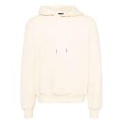 Brodert Logo Sweatshirt i Lys Gul