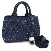 Pre-owned Raffia handbags