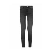 Svart Denim Slim Jeans