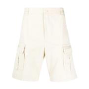 Casual Svart Bomullsshorts