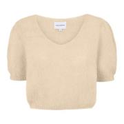 Kortermet Almond Pullover