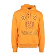 Oransje Sweatshirt for Menn