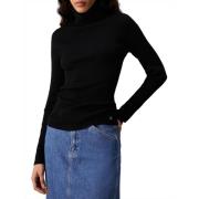 Svart Genser Roll Neck Stil