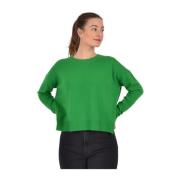 Grønn Rd-Sweater Kasjmir Genser