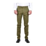 Grønn Chinos Slim Fit Stretch