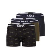 Fargerik Trunk Boxers Fet Design 3-Pakke